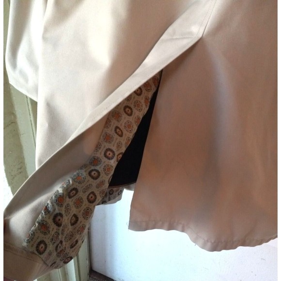 London Fog Men's Vintage Coat Zip Out Winter Liner 44 Long Water Resistant Class - Picture 10 of 12